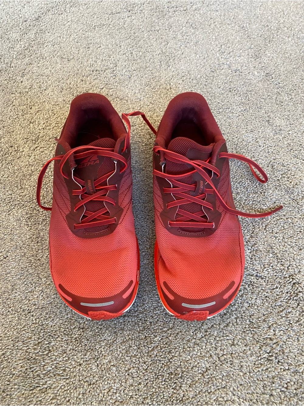 Altra Men's Red Athletic Running Shoes